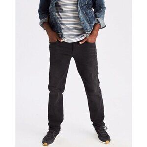 American Eagle Outfitters Men’s Slim Jeans in Washed Black